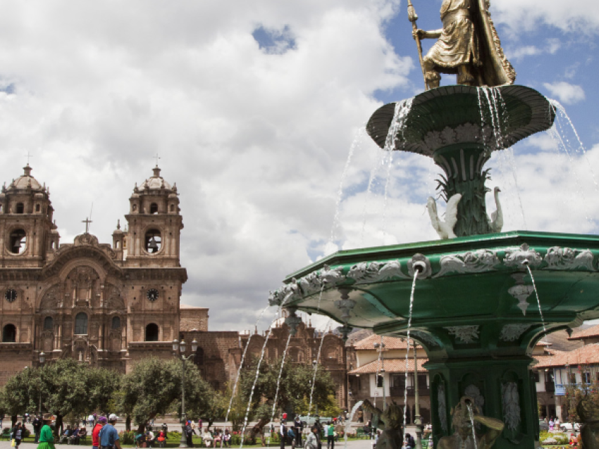 La place d'Armes de Cusco - Voyages au Pérou