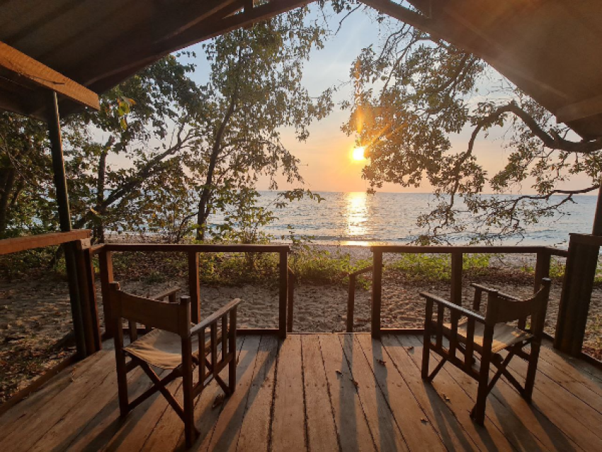 Coucher de soleil Vue du logement