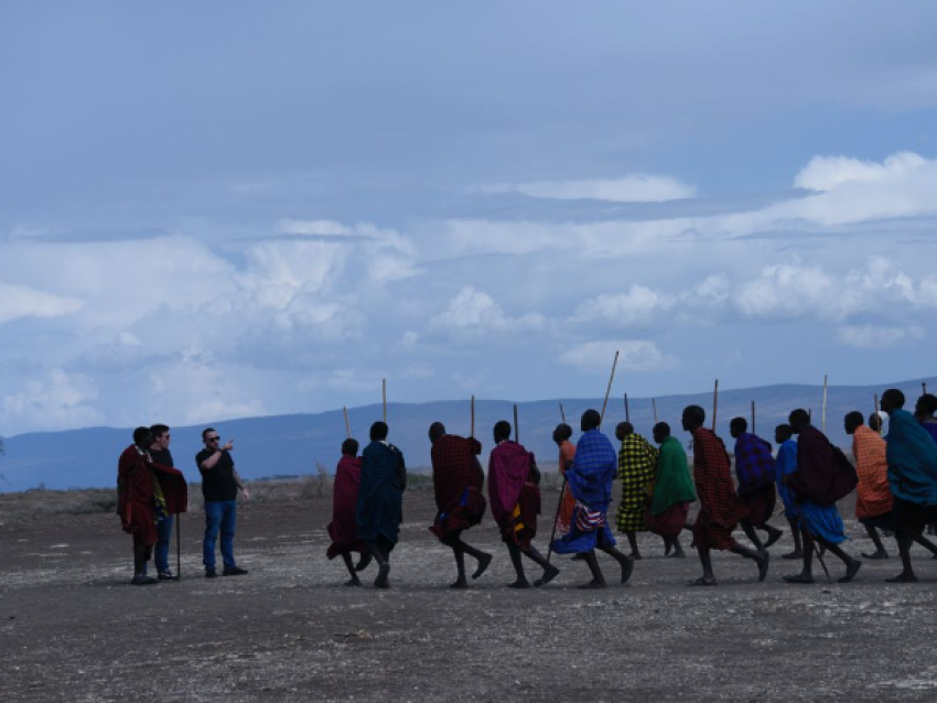 Danseurs masaï