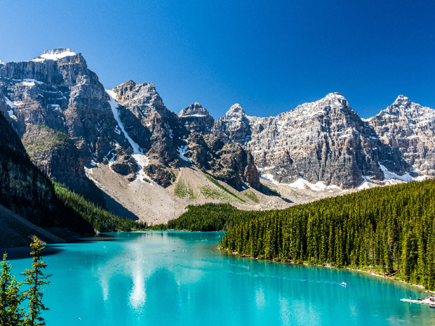 Lac Moraine parc national Banff