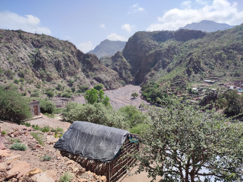 Vue depuis le campement de Bankoualé