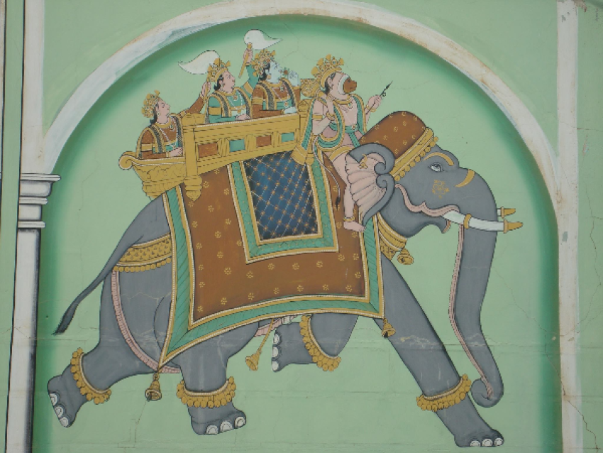 ÉLÉPHANT MUARL SHEKHAWATI