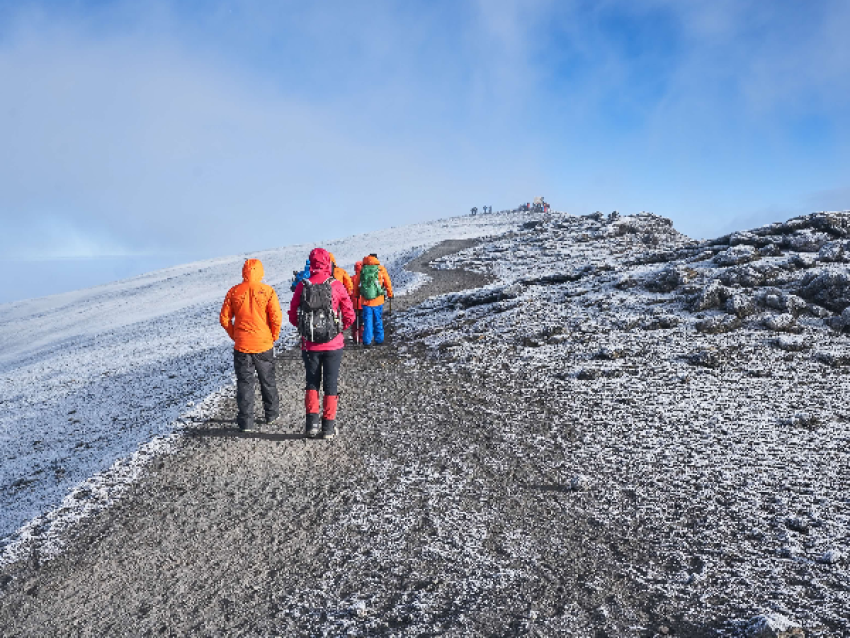 Sommet du Kilimandjaro