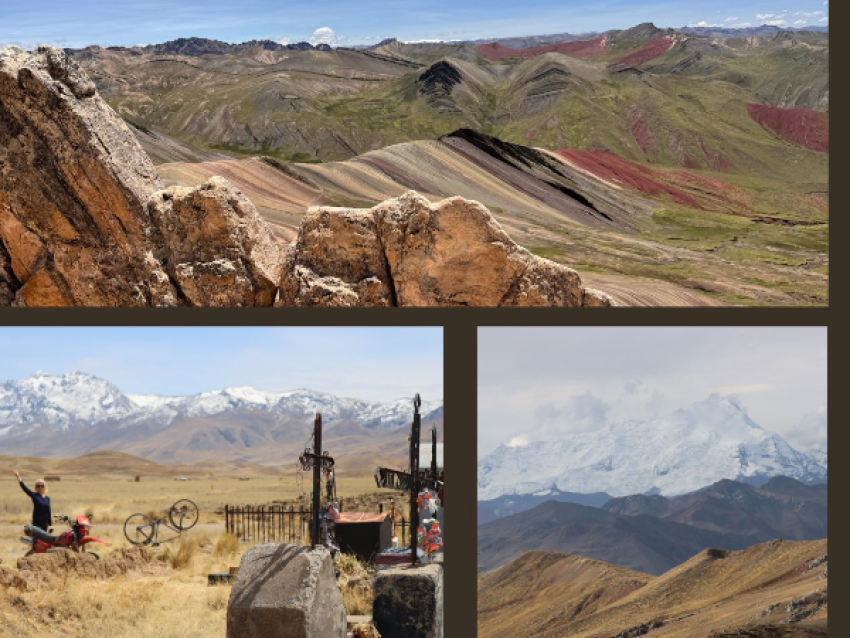L'Altiplano et la montagne aux couleurs.