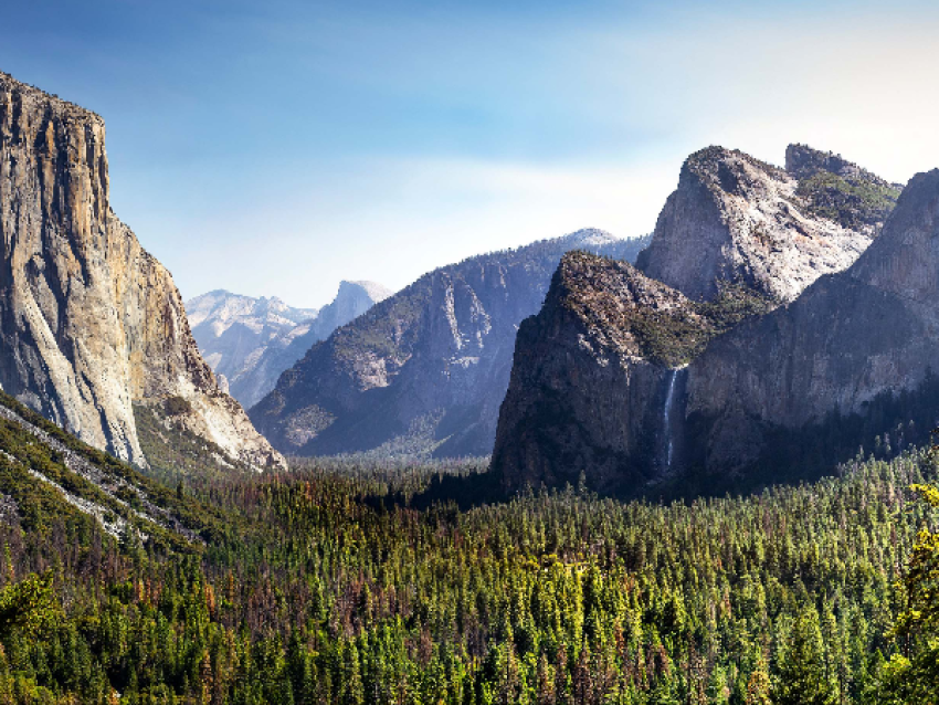 Vue de Glacier Point
