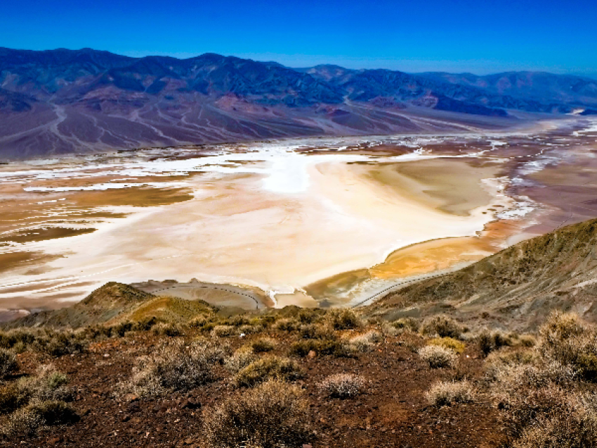 Route panoramique 178 à Death Valley