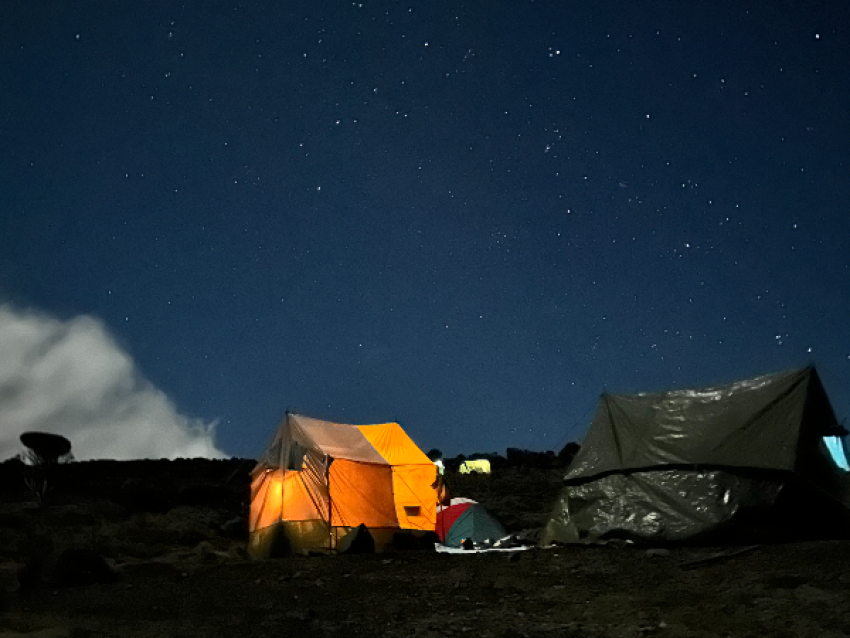 nuit sur le kili