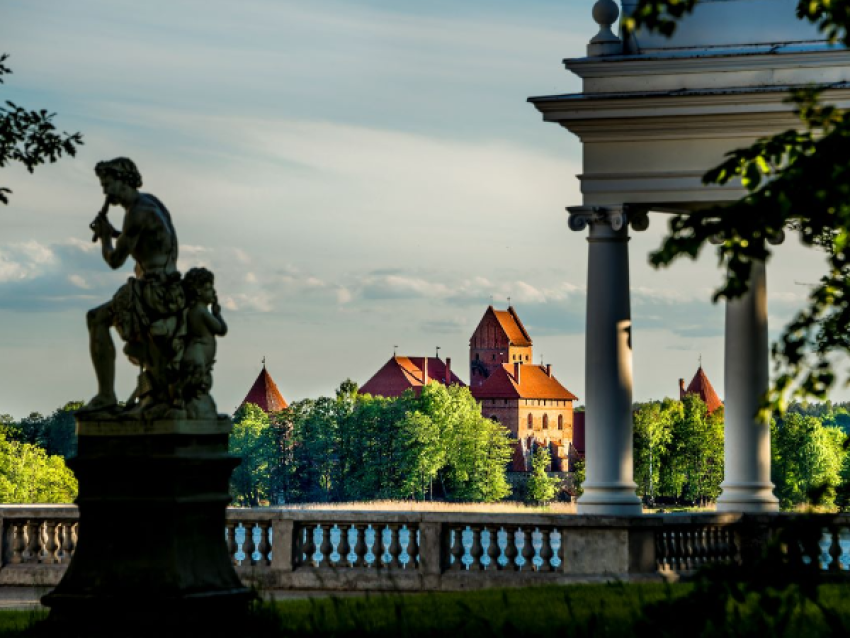 Trakai, château et Uzutrakis